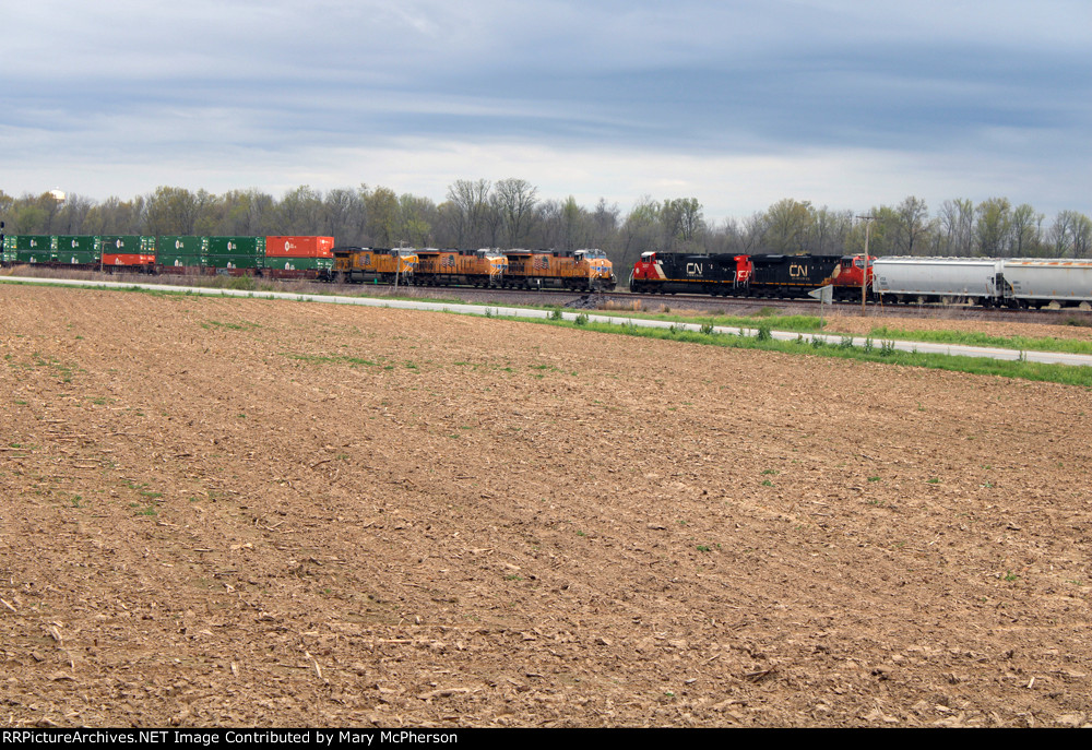 Trains Meet at Gorham